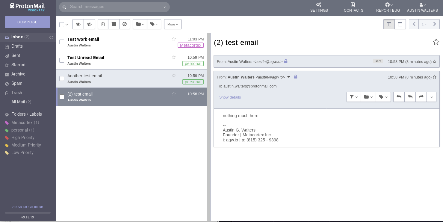 protonmail with custom domain